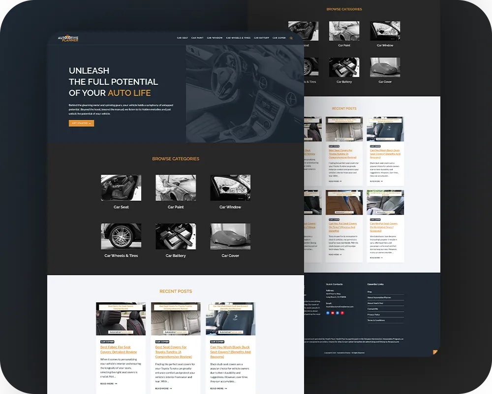 GS Ghalib's Portfolio - Automotive Planner