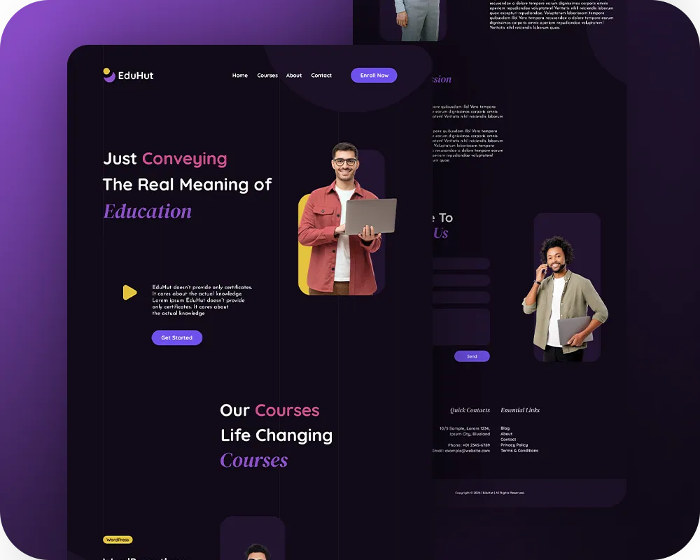 GS Ghalib's Portfolio - Edu Hut