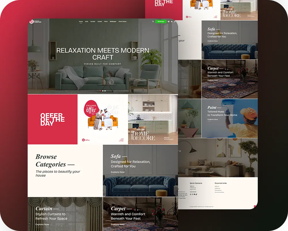 GS Ghalib's Portfolio - M Noor Furniture