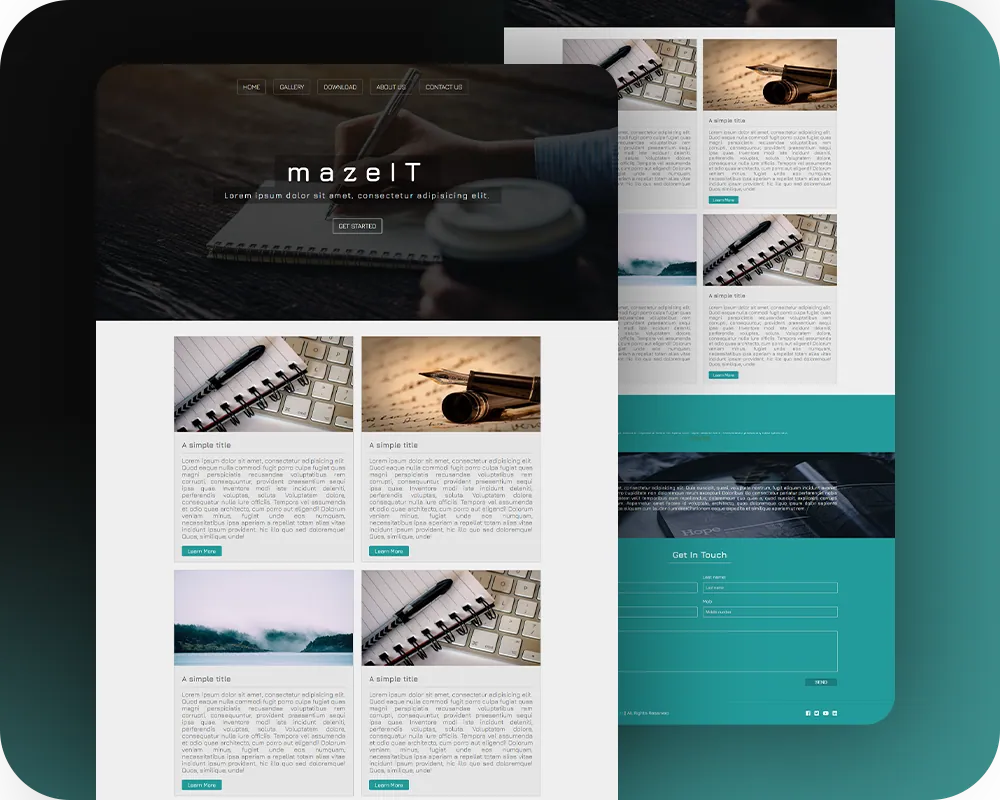 GS Ghalib's Portfolio - Maz IT