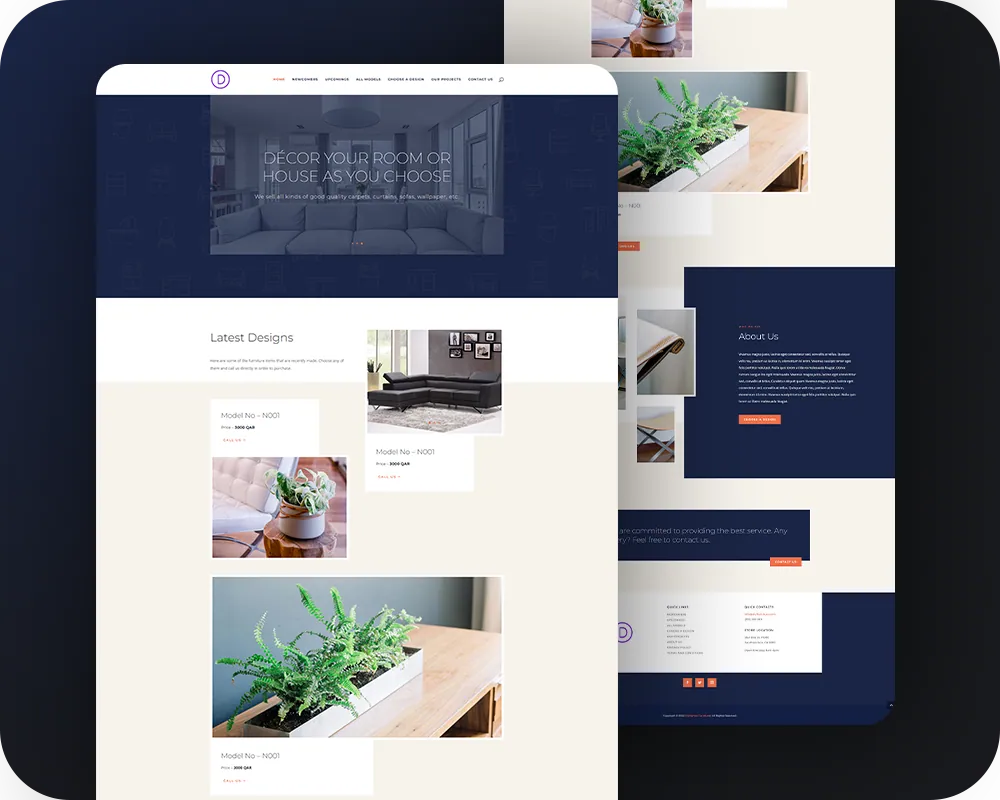 GS Ghalib's Portfolio - Schemes Furniture