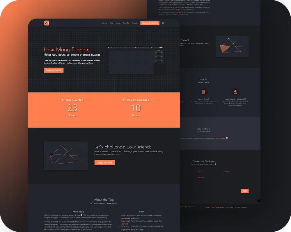 GS Ghalib's Portfolio - Shape Counter
